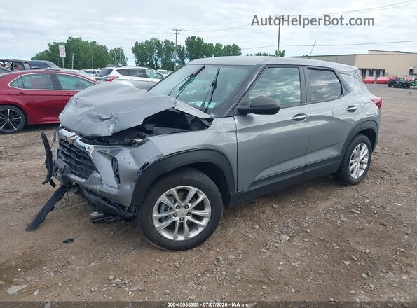 KL79MMS24RB047984 2024 CHEVROLET TRAILBLAZER Gray Front left