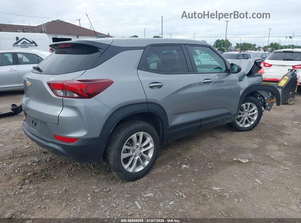 KL79MMS24RB047984 2024 CHEVROLET TRAILBLAZER Gray Rear right