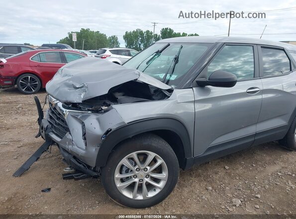 KL79MMS24RB047984 2024 CHEVROLET TRAILBLAZER Gray Front view