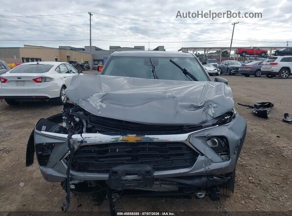KL79MMS24RB047984 2024 CHEVROLET TRAILBLAZER Gray Rear interior view