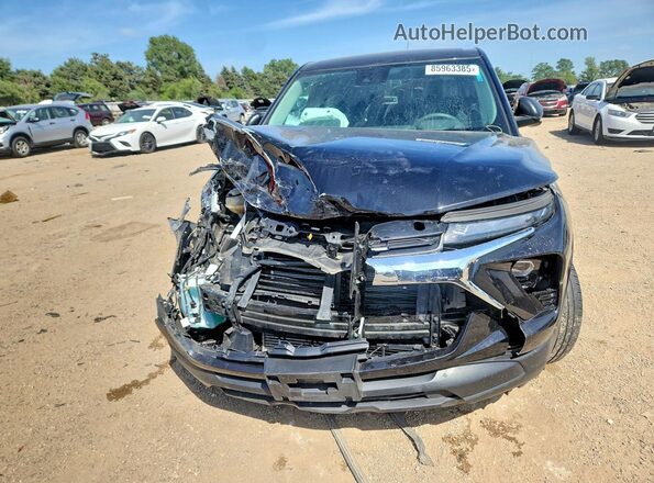 KL79MMS24RB087742 2024 CHEVROLET TRAILBLAZER Black Widok z przodu