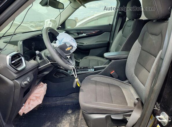 KL79MMS24RB087742 2024 CHEVROLET TRAILBLAZER Black Widok wnętrza z przodu