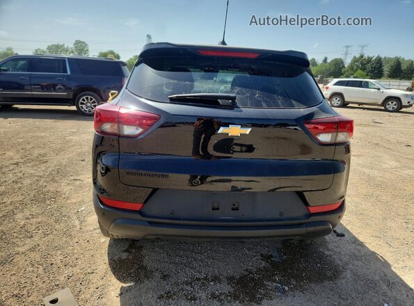 KL79MMS24RB087742 2024 CHEVROLET TRAILBLAZER Black Widok z tyłu