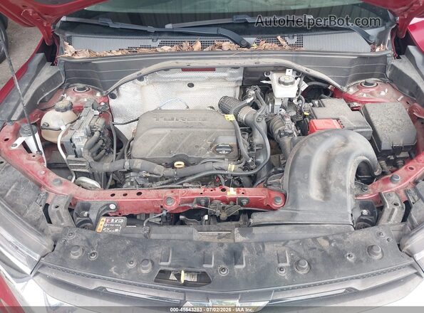 KL79MMS25MB142952 2021 CHEVROLET TRAILBLAZER Red Հետևի տեսք