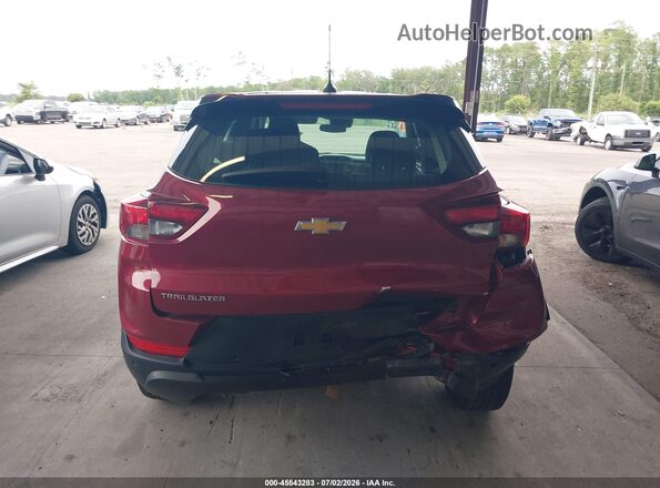 KL79MMS25MB142952 2021 CHEVROLET TRAILBLAZER Red 