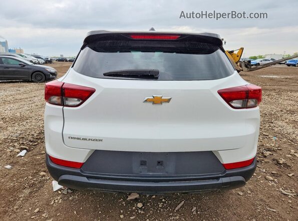 KL79MMS25PB166821 2023 CHEVROLET TRAILBLAZER White Rear view