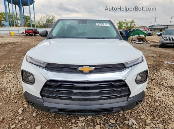 KL79MMS25PB166821 2023 CHEVROLET TRAILBLAZER White Front view
