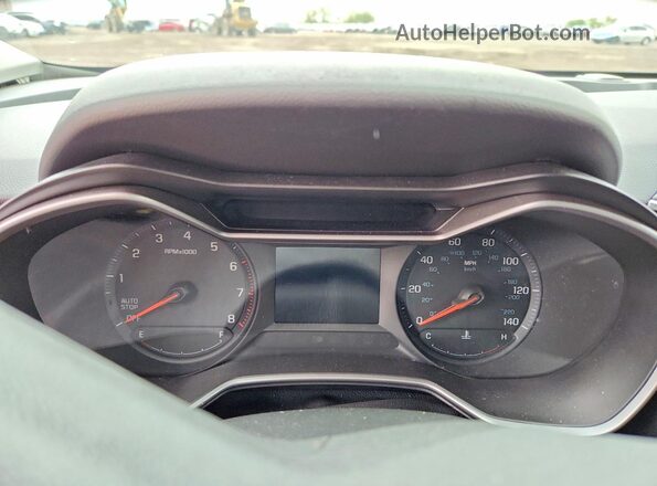 KL79MMS25PB166821 2023 CHEVROLET TRAILBLAZER White Instrument cluster view
