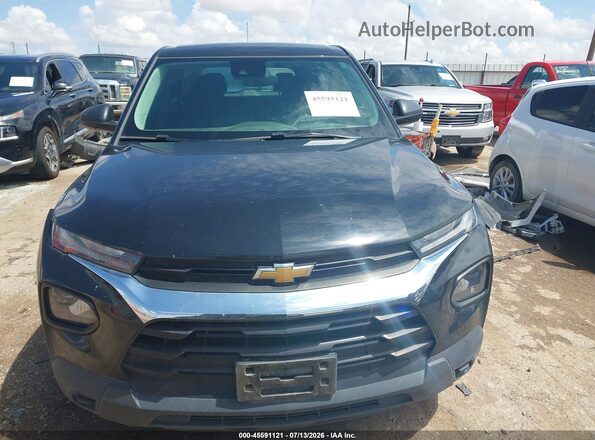 KL79MMS25PB218156 2023 CHEVROLET TRAILBLAZER Black Vista del cuadro de instrumentos