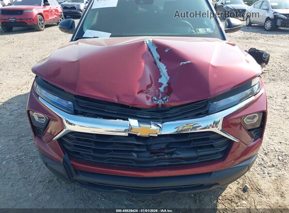 KL79MMS25RB061392 2024 CHEVROLET TRAILBLAZER Red Դիմացի տեսք