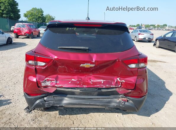 KL79MMS25RB061392 2024 CHEVROLET TRAILBLAZER Red 