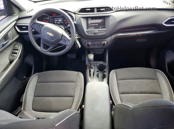 KL79MMS26MB006071 2021 CHEVROLET TRAILBLAZER White Widok deski rozdzielczej