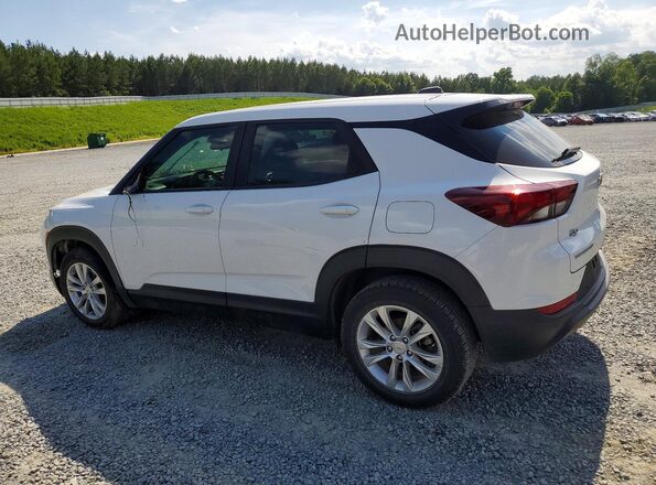 KL79MMS26NB094072 2022 CHEVROLET TRAILBLAZER White Rear left