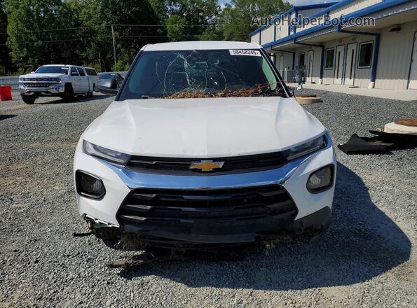 KL79MMS26NB094072 2022 CHEVROLET TRAILBLAZER White Front view