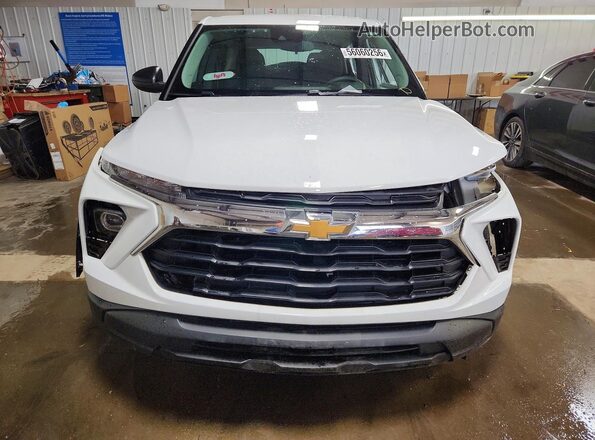KL79MMS26RB065158 2024 CHEVROLET TRAILBLAZER White Դիմացի տեսք