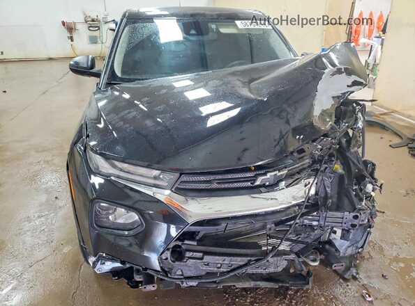 KL79MMS27MB181185 2021 CHEVROLET TRAILBLAZER Black Դիմացի տեսք