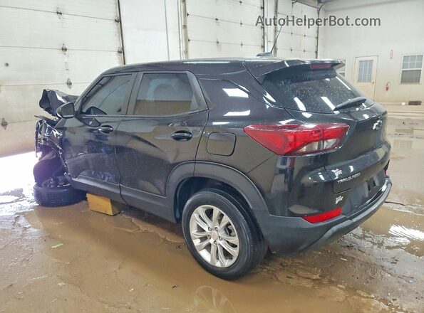 KL79MMS27MB181185 2021 CHEVROLET TRAILBLAZER Black Հետևի ձախ