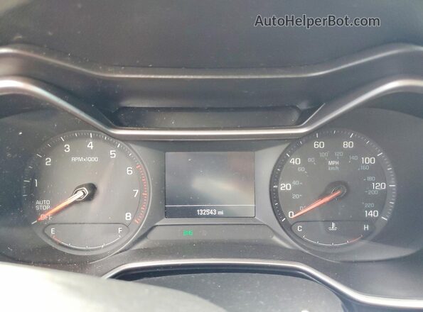 KL79MMS27MB181185 2021 CHEVROLET TRAILBLAZER Black Սարքավորումների վահանակի տեսք