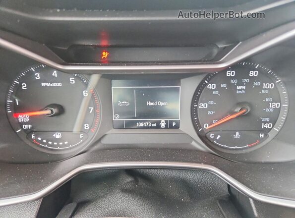 KL79MMS29MB153260 2021 CHEVROLET TRAILBLAZER Brown Widok zestawu wskaźników
