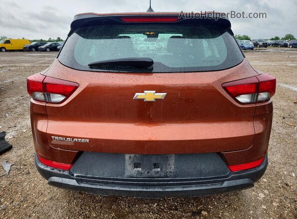 KL79MMS29MB153260 2021 CHEVROLET TRAILBLAZER Brown Widok z tyłu