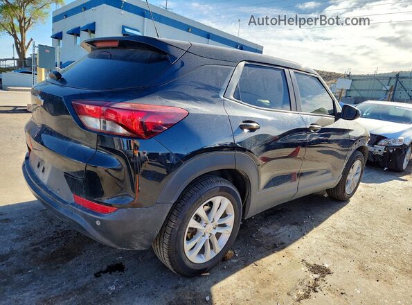 KL79MMS2XMB103614 2021 CHEVROLET TRAILBLAZER Black Trasero derecho