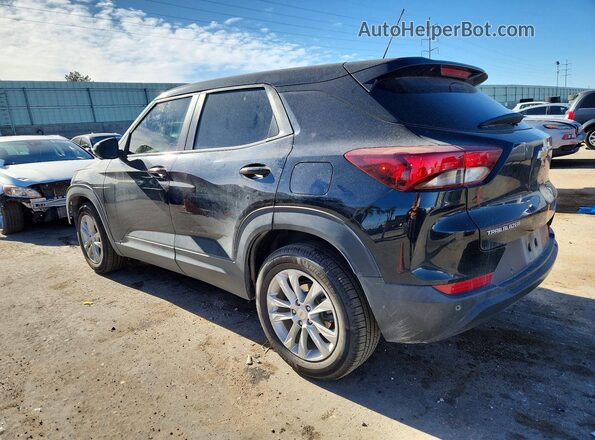 KL79MMS2XMB103614 2021 CHEVROLET TRAILBLAZER Black Trasero izquierdo