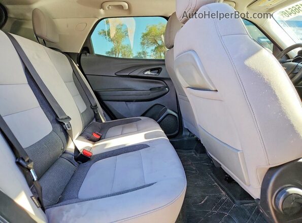 KL79MMS2XMB103614 2021 CHEVROLET TRAILBLAZER Black Vista de los asientos traseros
