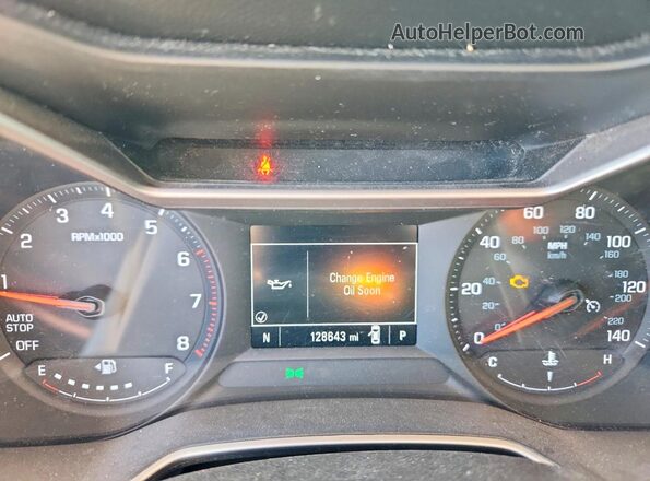 KL79MMS2XMB103614 2021 CHEVROLET TRAILBLAZER Black Vista del cuadro de instrumentos