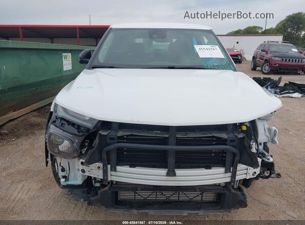 KL79MMS2XNB113805 2022 CHEVROLET TRAILBLAZER White წინა ხედი