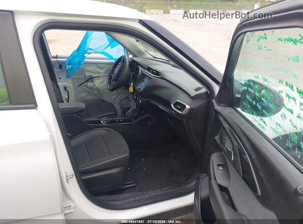 KL79MMS2XNB113805 2022 CHEVROLET TRAILBLAZER White წინა სალონის ხედი