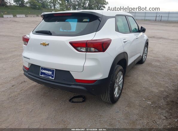 KL79MMS2XNB113805 2022 CHEVROLET TRAILBLAZER White უკანა მარჯვენა