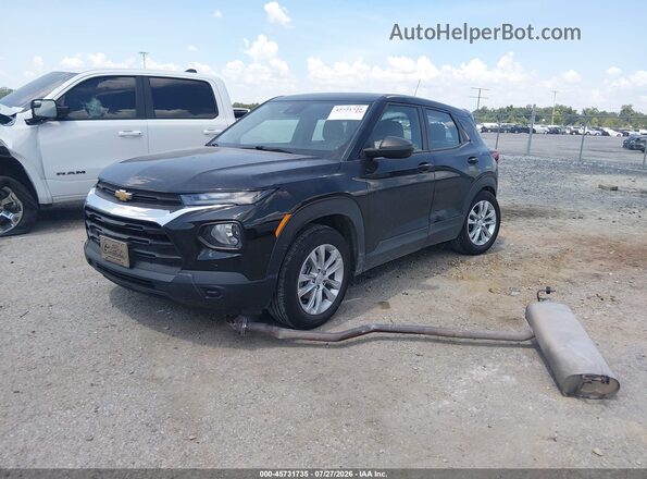 KL79MMS2XNB132810 2022 CHEVROLET TRAILBLAZER Black Przód lewy