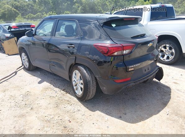 KL79MMS2XNB132810 2022 CHEVROLET TRAILBLAZER Black Tył lewy