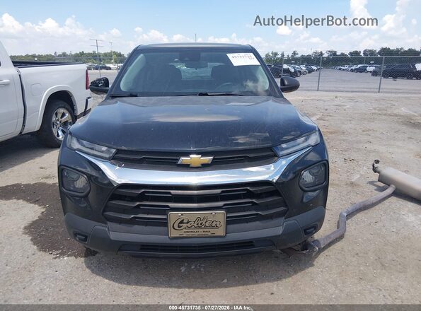 KL79MMS2XNB132810 2022 CHEVROLET TRAILBLAZER Black Widok wnętrza z tyłu