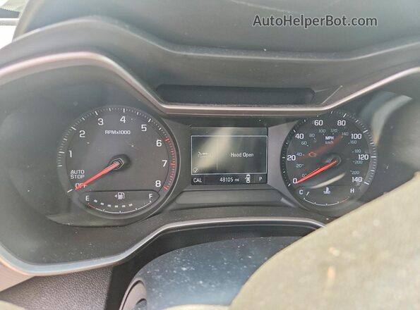 KL79MMS2XNB140082 2022 CHEVROLET TRAILBLAZER White Սարքավորումների վահանակի տեսք