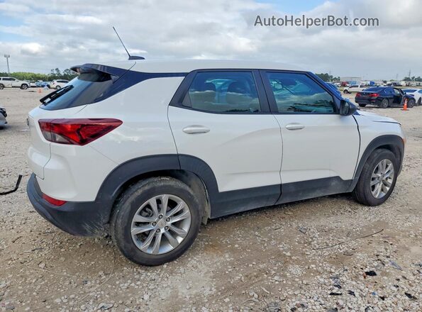 KL79MMS2XPB105061 2023 CHEVROLET TRAILBLAZER White Trasero derecho