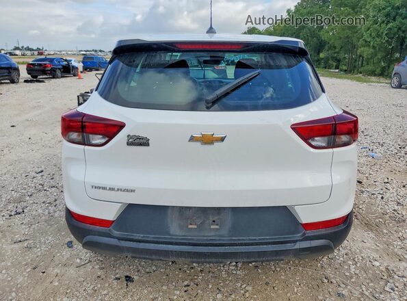 KL79MMS2XPB105061 2023 CHEVROLET TRAILBLAZER White Vista trasera