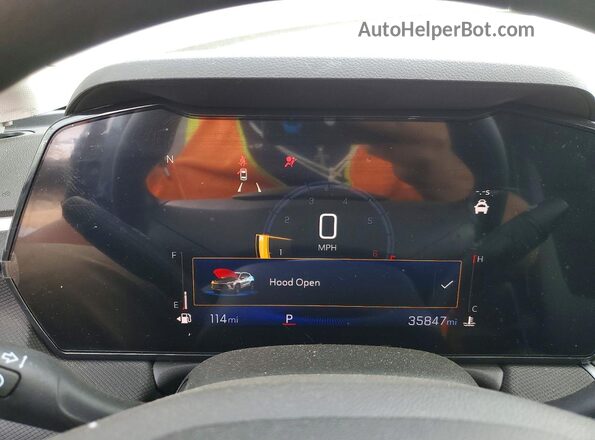 KL79MMS2XRB140170 2024 CHEVROLET TRAILBLAZER Gray Widok zestawu wskaźników
