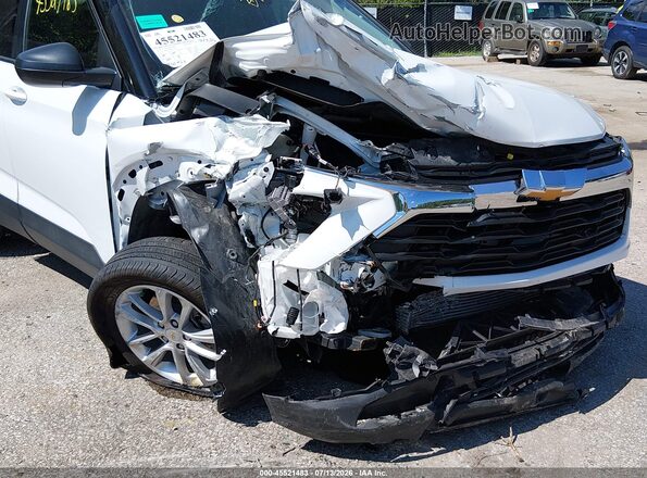 KL79MMSL0RB125394 2024 CHEVROLET TRAILBLAZER Белый Вид спереди