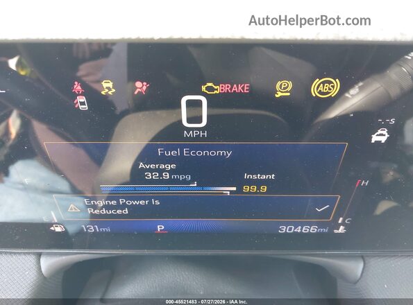 KL79MMSL0RB125394 2024 CHEVROLET TRAILBLAZER Белый Вид задних сидений