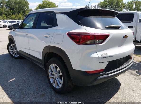 KL79MMSL0RB125394 2024 CHEVROLET TRAILBLAZER Белый Задняя левая четверть