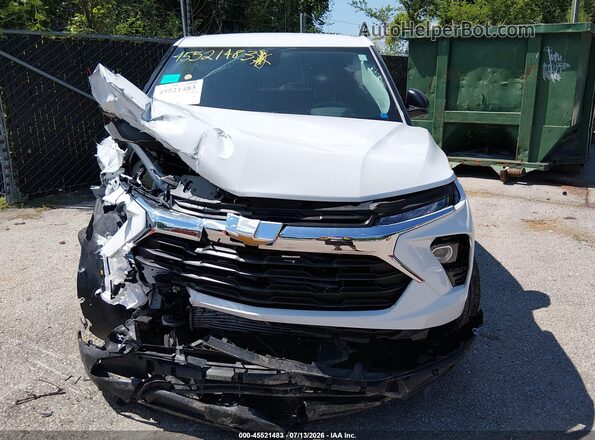 KL79MMSL0RB125394 2024 CHEVROLET TRAILBLAZER Белый Вид задней части салона