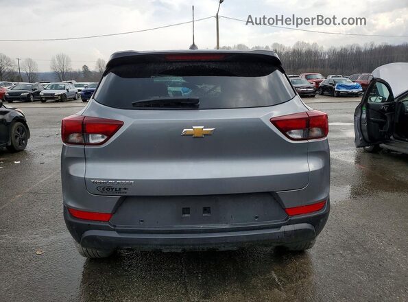 KL79MMSL0SB056888 2025 CHEVROLET TRAILBLAZER Gray უკანა ხედი
