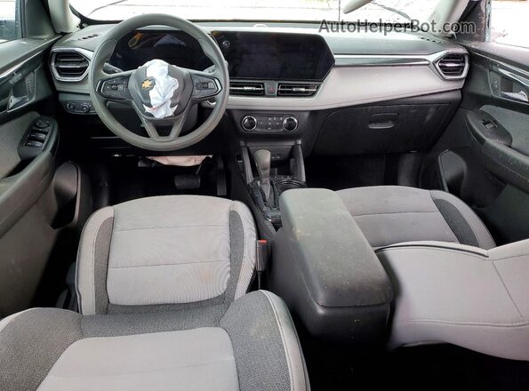 KL79MMSL0SB056888 2025 CHEVROLET TRAILBLAZER Gray წინა პანელის ხედი