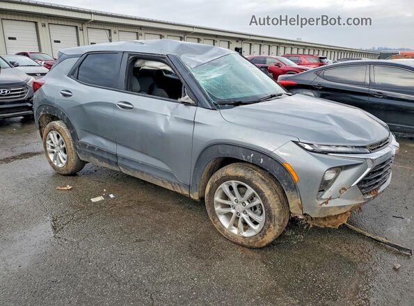 KL79MMSL0SB056888 2025 CHEVROLET TRAILBLAZER Gray წინა მარჯვენა