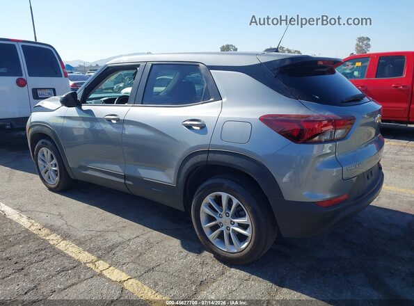 KL79MMSL3RB072156 2024 CHEVROLET TRAILBLAZER Серебряный Задняя левая четверть