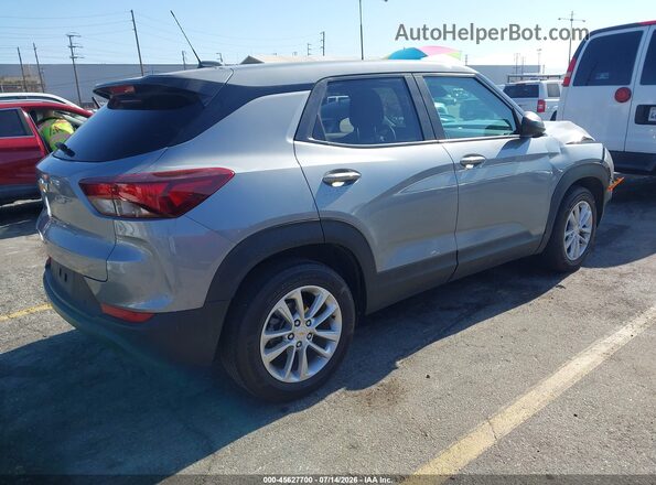 KL79MMSL3RB072156 2024 CHEVROLET TRAILBLAZER Серебряный Задняя правая четверть