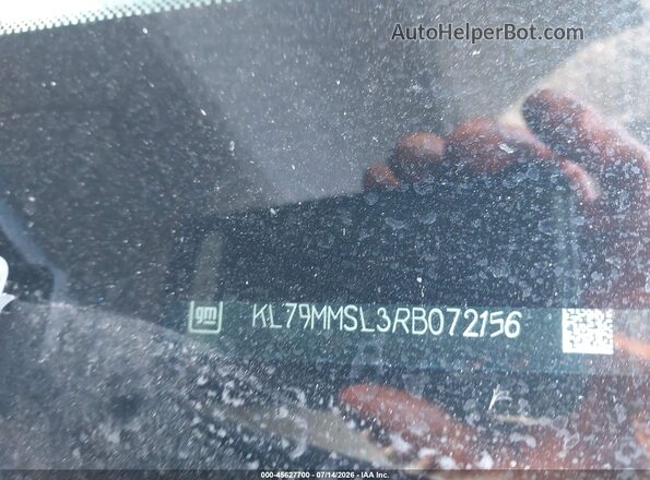 KL79MMSL3RB072156 2024 CHEVROLET TRAILBLAZER Серебряный Вид подкапотного пространства