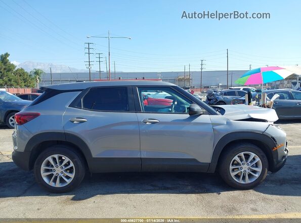 KL79MMSL3RB072156 2024 CHEVROLET TRAILBLAZER Серебряный Панорамный вид салона 360°
