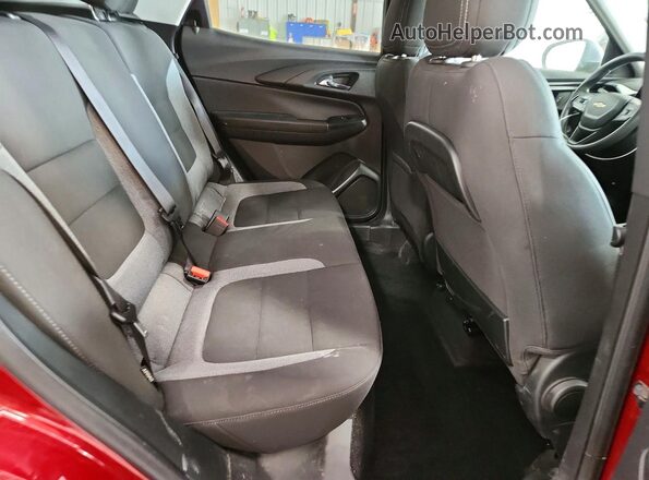 KL79MMSL6RB033660 2024 CHEVROLET TRAILBLAZER Maroon Rear seats view